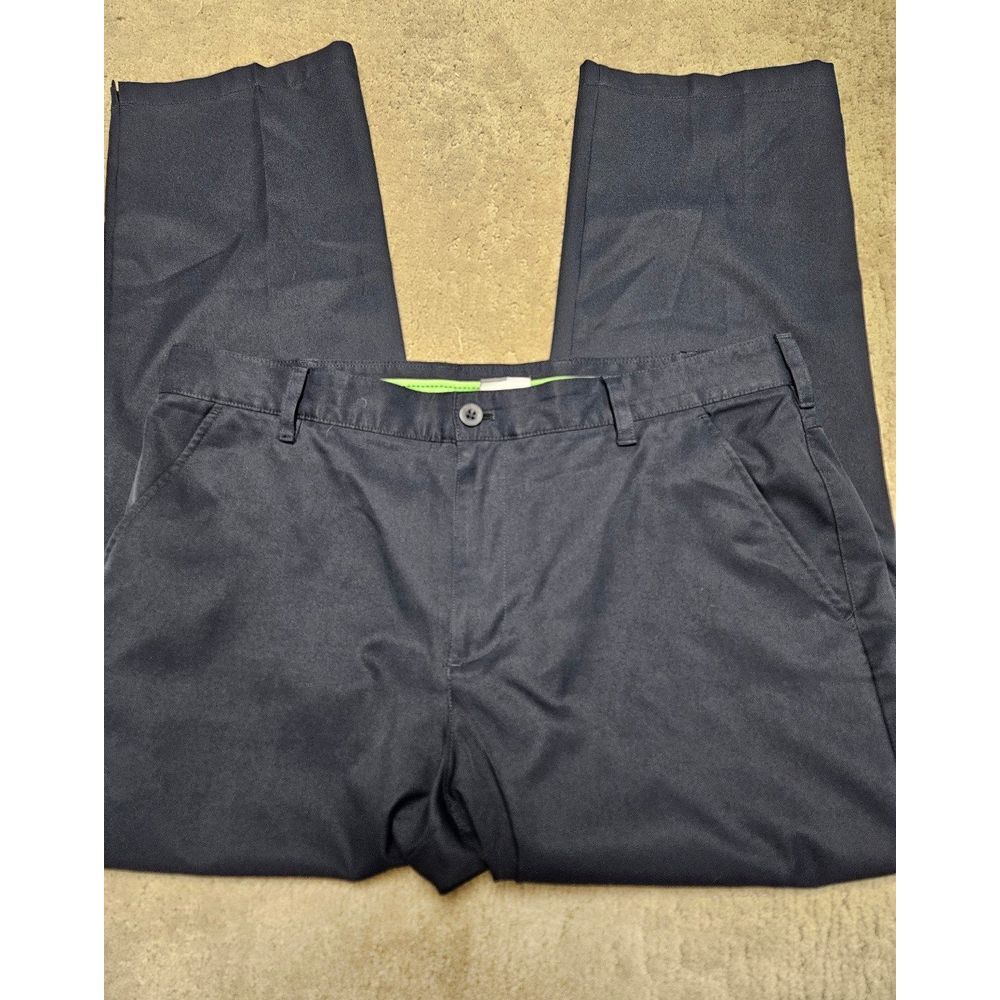 Izod Golf Navy‎ Blue 38x30 Pants Slim Fit